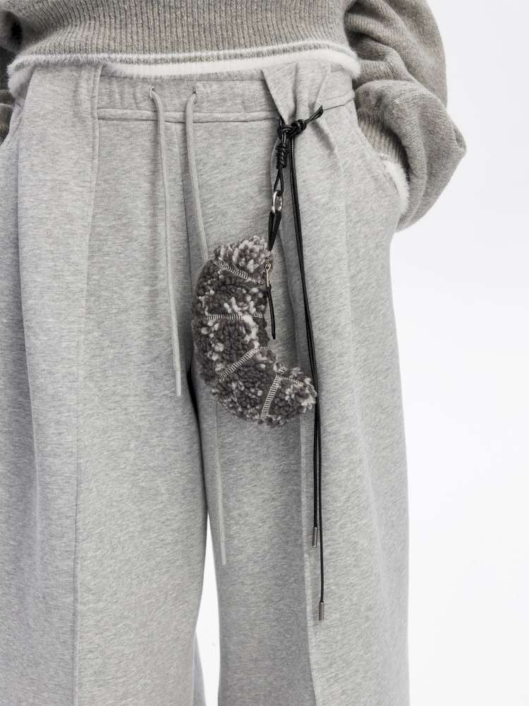 American Scimitar Drape Wide-Leg Slacks【s0000014877】