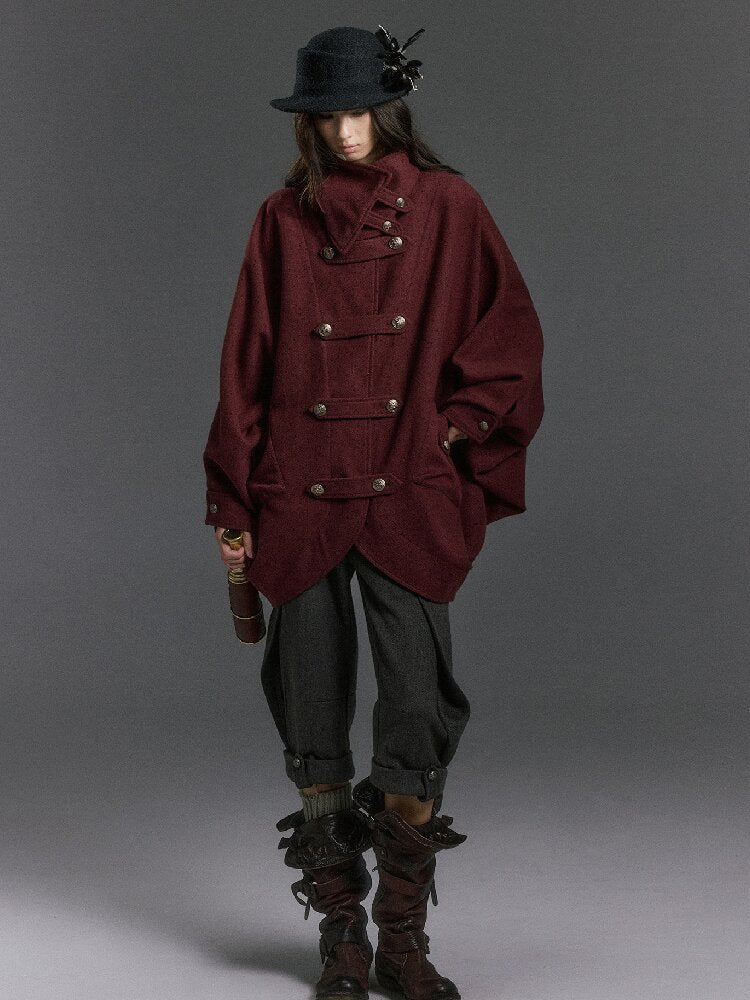 Knightly Napoleon Wool Coat【s0000019237】