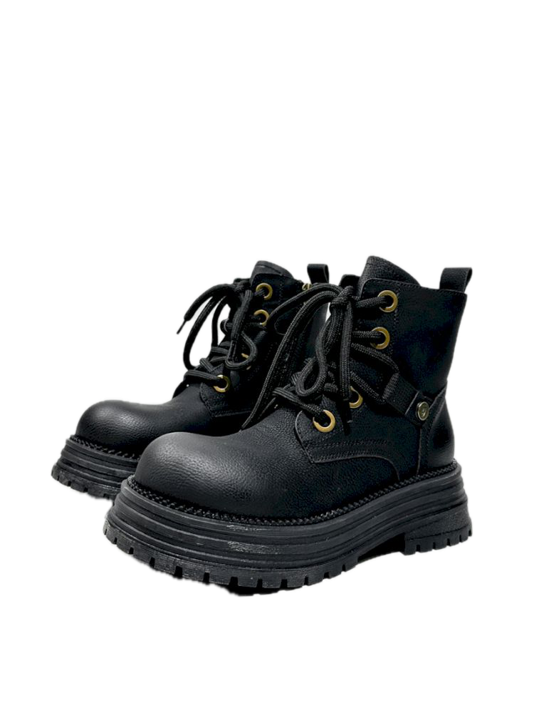 Thick Bottom Martin Boots【s0000013761】
