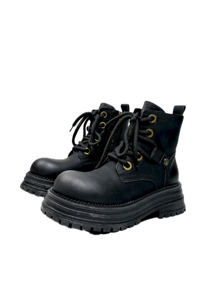 Thick Bottom Martin Boots【s0000013761】