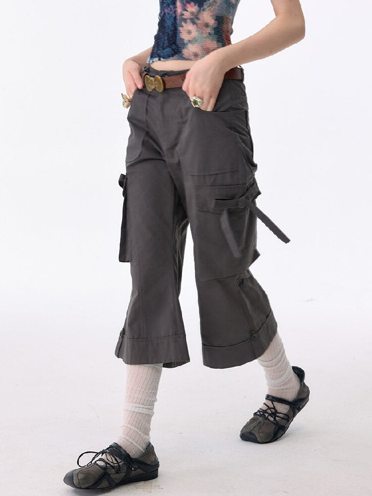 High-Waist Slimming Flared Pants【s0000017669】