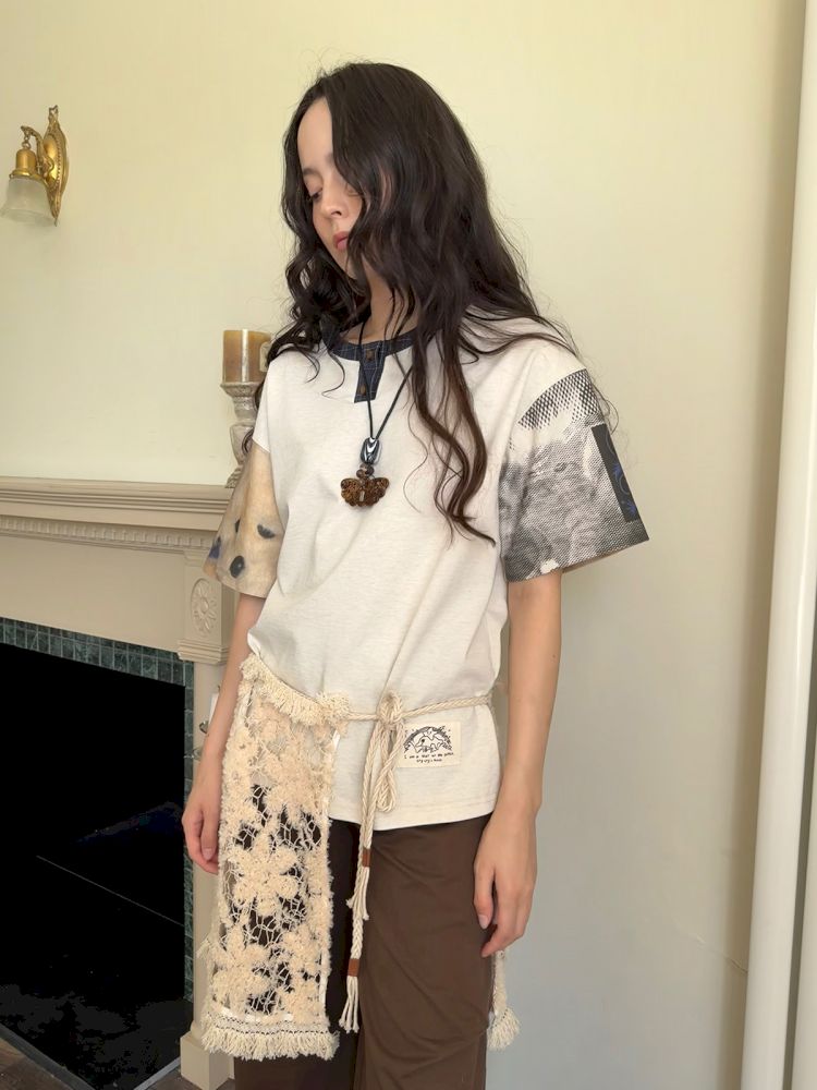 Fake two pieces T-shirt【s0000013511】