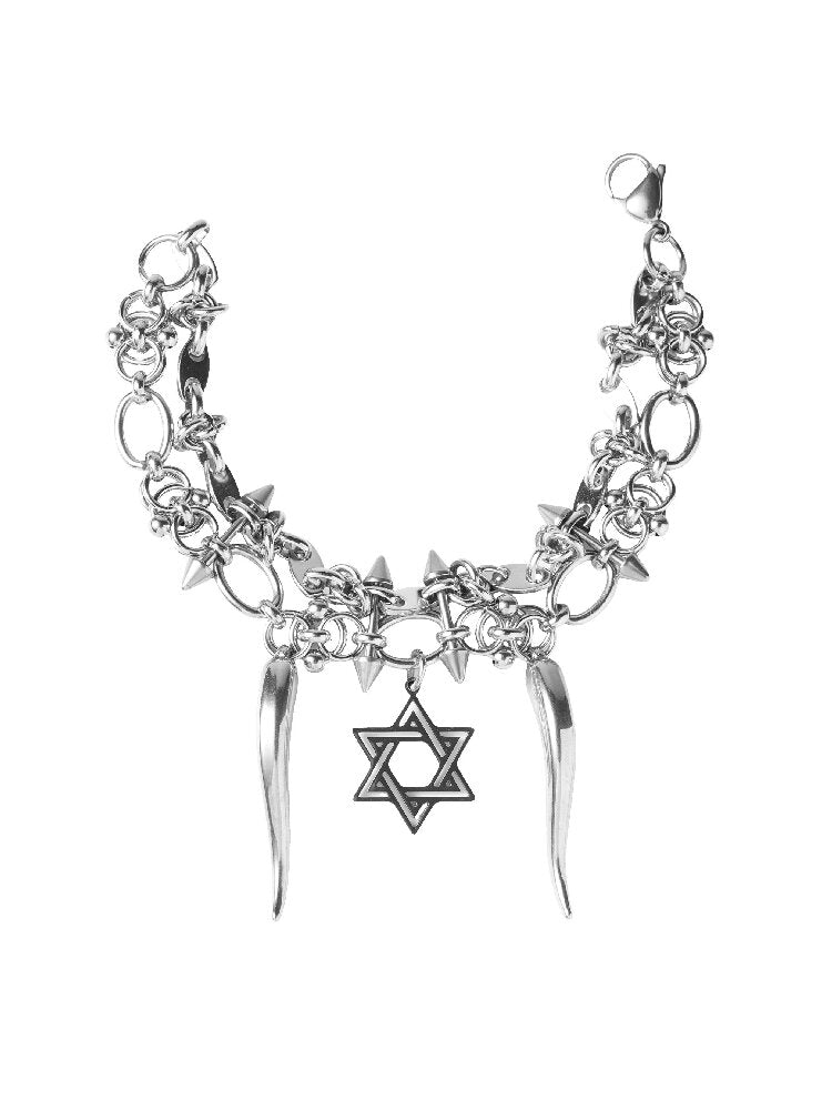 Heavy Gothic Rivet Bracelet【s0000018999】