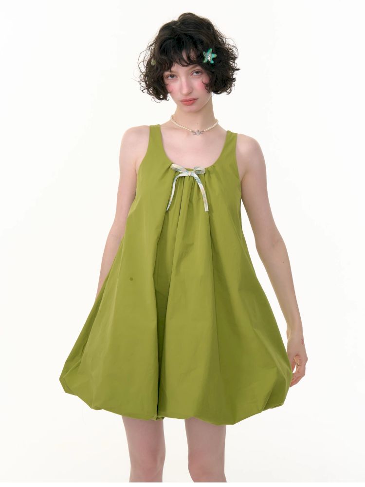 Pod Sleeveless Pocket Dress【s0000013372】