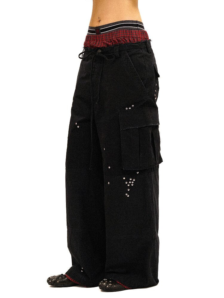 College Bandeau Suspender Pants【s0000016438】