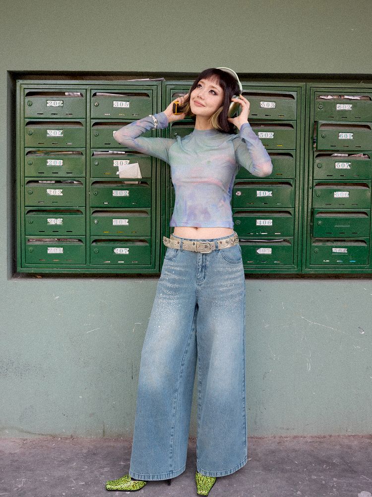 Low Waist Wide Leg Pants【s0000012298】