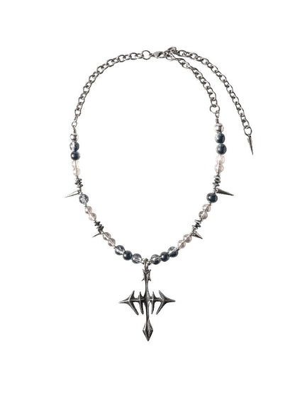 Castle Magic Rivet Cross Bead Chain【s0000018995】