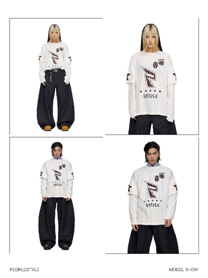 Embroidery Quick Dry Long Sleeve T-Shirt【s0000011695】