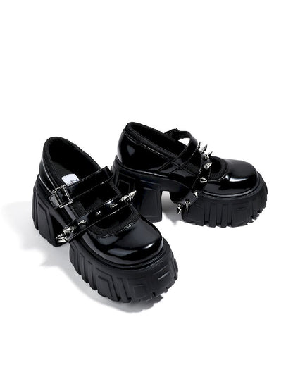 Punk Style Mary Jane Single Shoes【s0000011734】