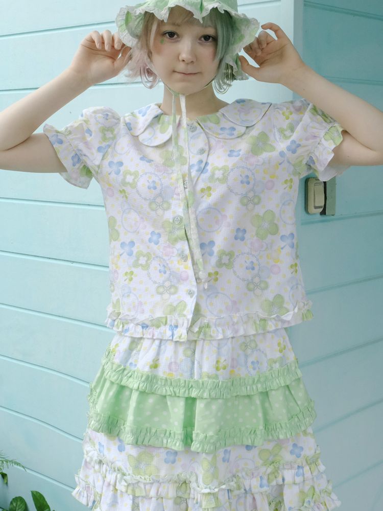 Clover Cake Girl Reversible Two-Way Skirt【s0000009086】