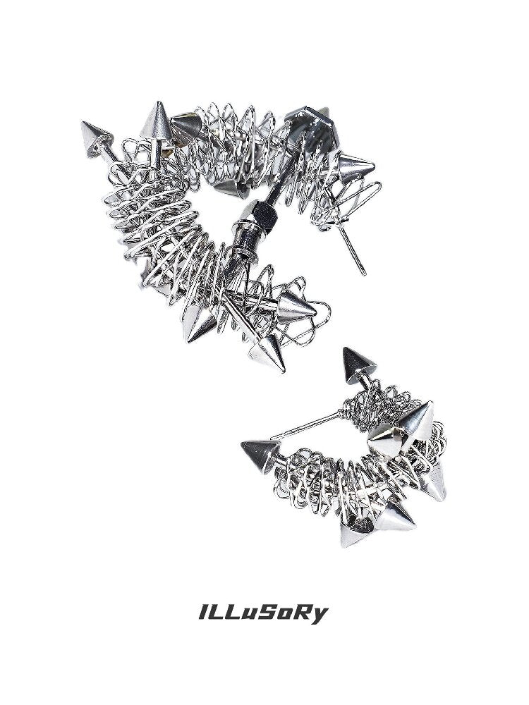 Time Travel Tech Earrings Bracelet【s0000018843】