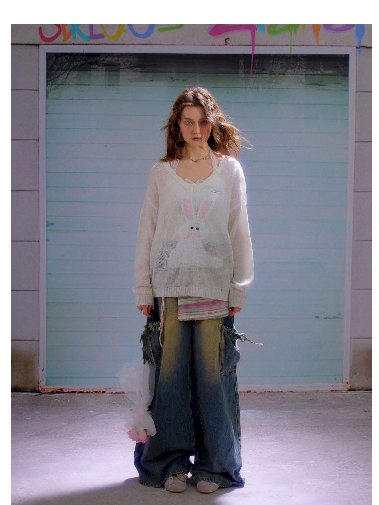 Striped Hem One Piece Knit Tie【s0000011684】