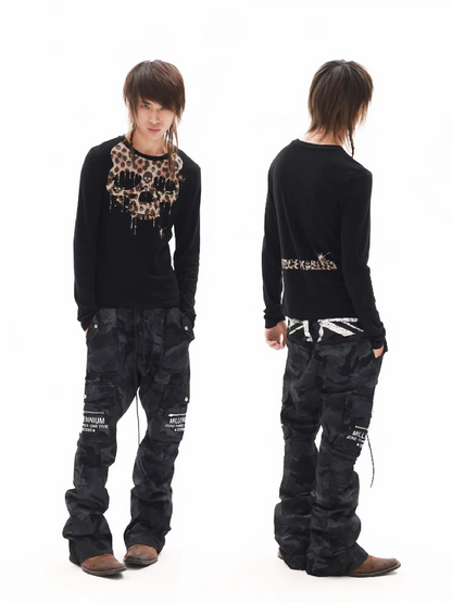 Textured Stretch Slim T-shirt【s0000018327】