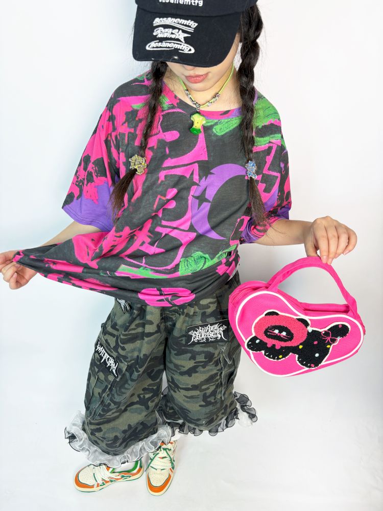 Heart Shaped Shoulder Handbag【s0000013729】