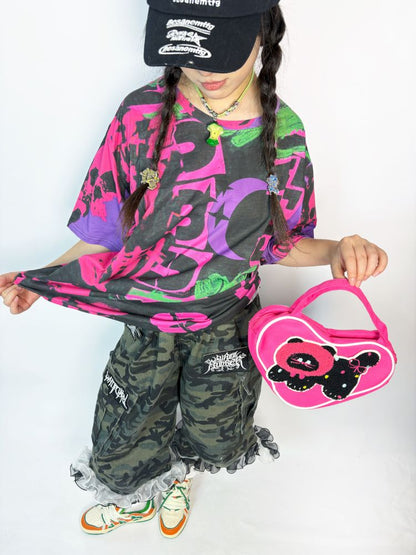 Heart Shaped Shoulder Handbag【s0000013729】