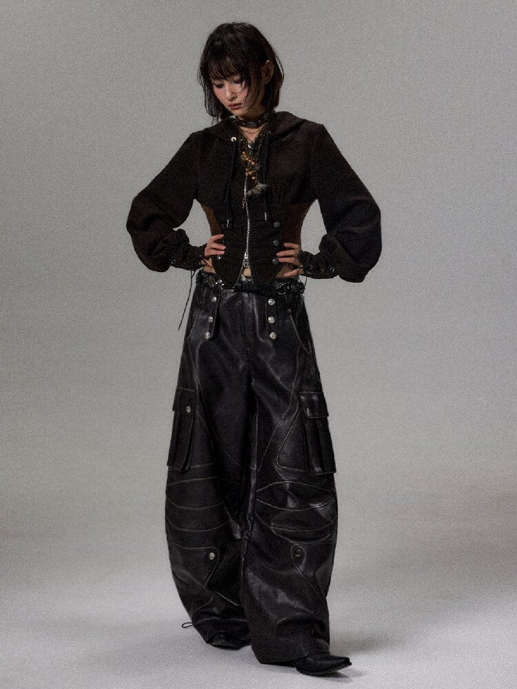 Court Napoleon Washed Hoodie Jacket【s0000018499】