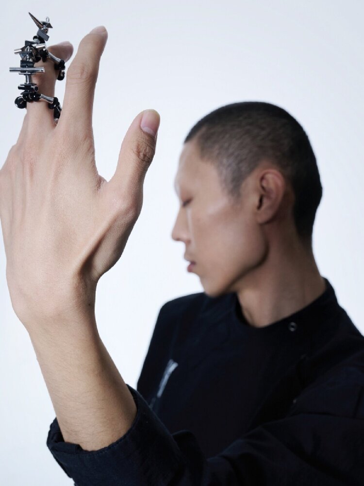 Void Stalker Mechanical Bio Punk Ring【s0000018835】