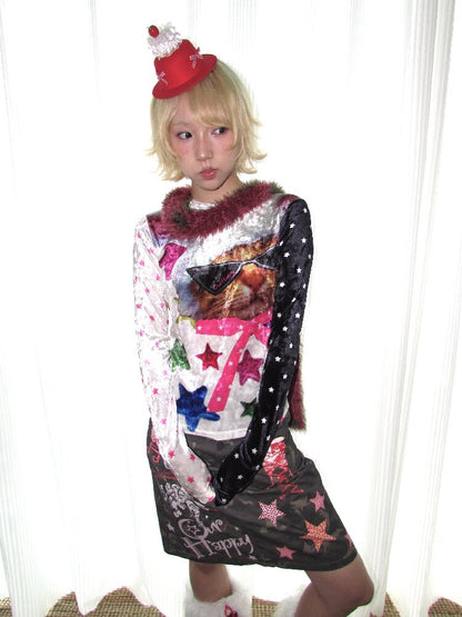 Cat Candy Paper Velvet Base Top【s0000018673】