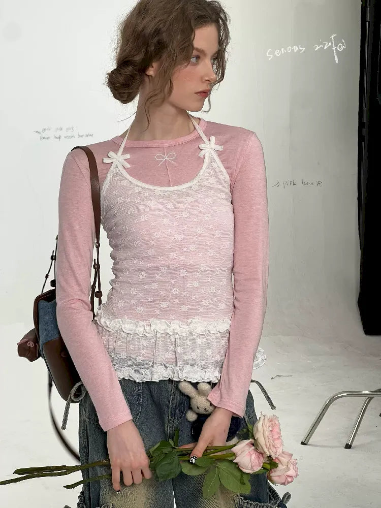 Hollow Hanging Neck Vest Camisole【s0000011677】