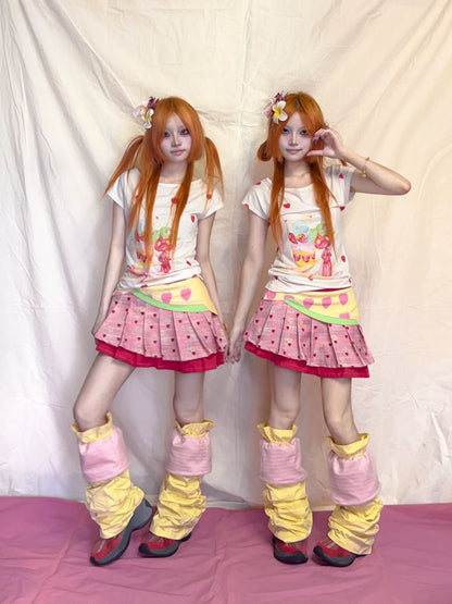 Pleated Stacked Stocking Stuffer Leg Warmers【s0000012485】