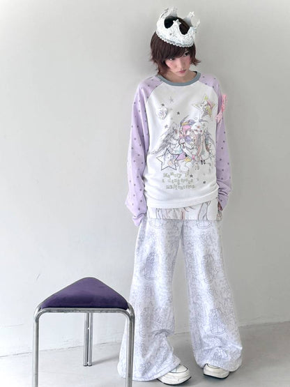 Angel Fake Two Sweatpants【s0000014440】