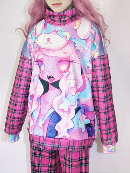 Sweet Cute Printed Sweatshirt [S0000010852]