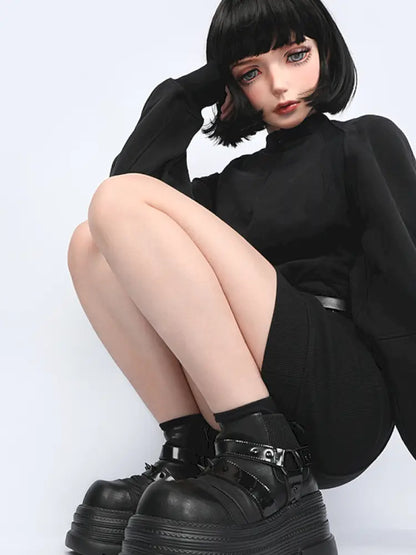 Chunky Sole Short Boots【s0000014185】