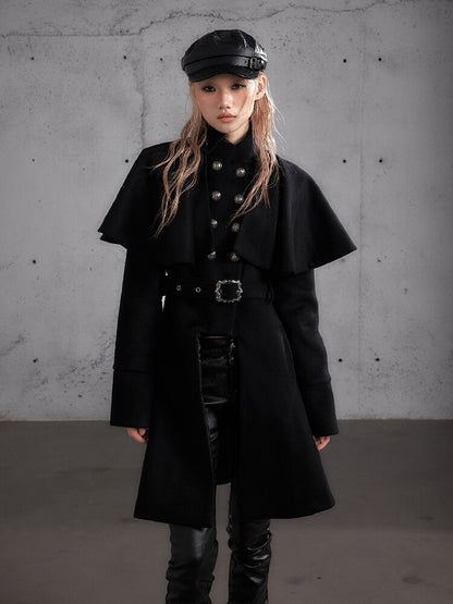 Modern Court Heiress Wool Cape Jacket【s0000019150】