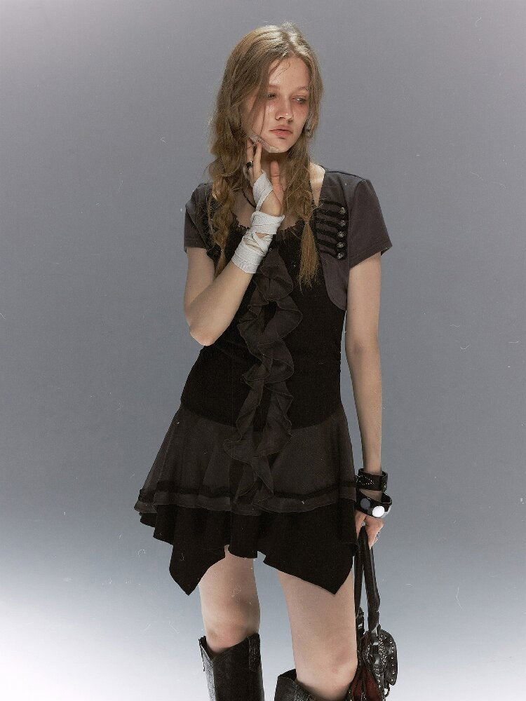 Knight of the Castle Lace Dress【s0000017048】
