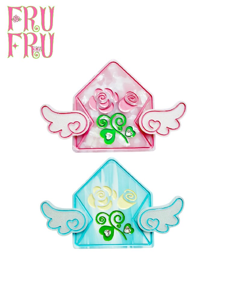 Love Letter Envelope Hair Clip【s0000017464】