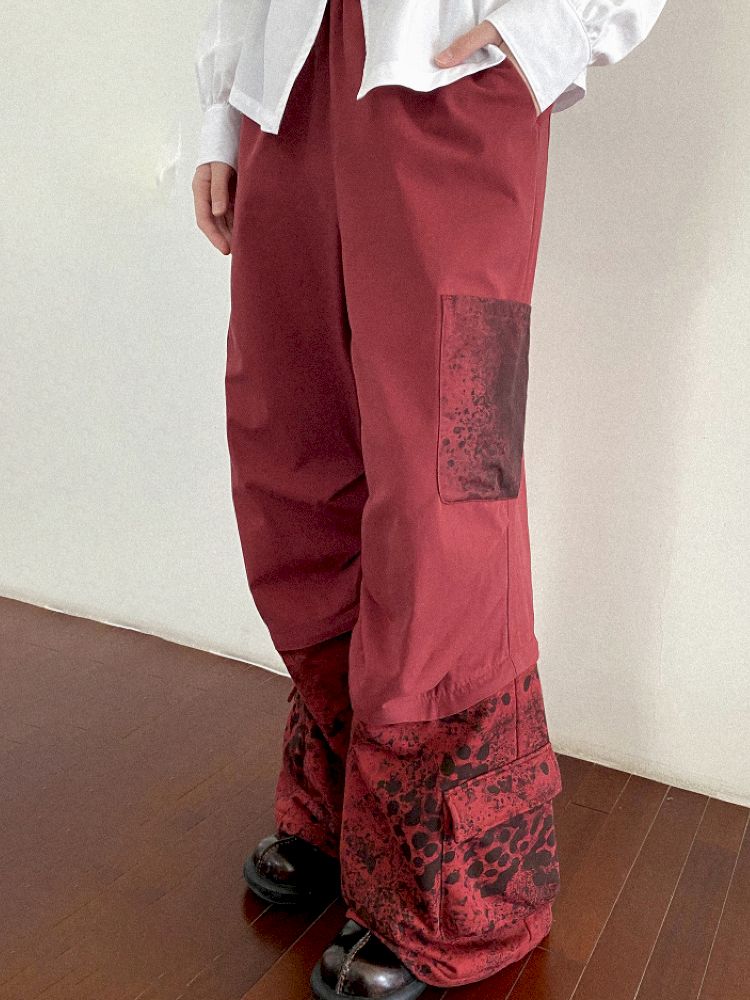 High Waisted Straight Leg Pants【s0000012270】