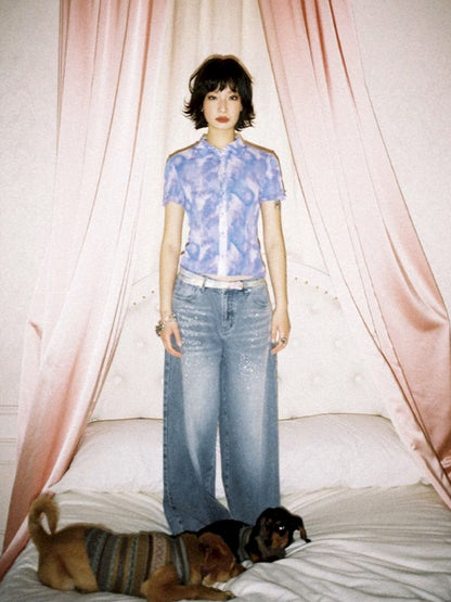 Low Waist Wide Leg Pants【s0000012298】