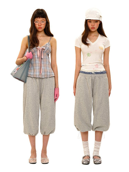 Fake Two Piece Waistband Shorts【s0000017436】