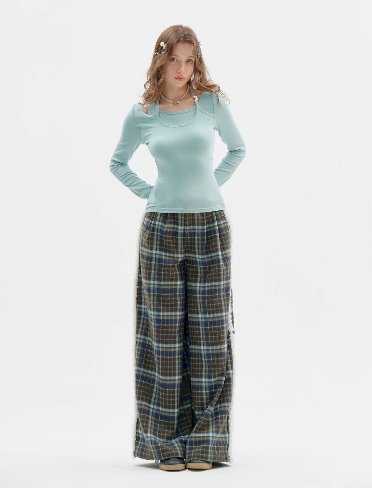 Slim Thin Knitted Bottom Shirt【s0000011513】