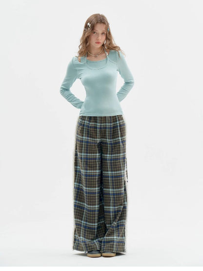 Slim Thin Knitted Bottom Shirt【s0000011513】