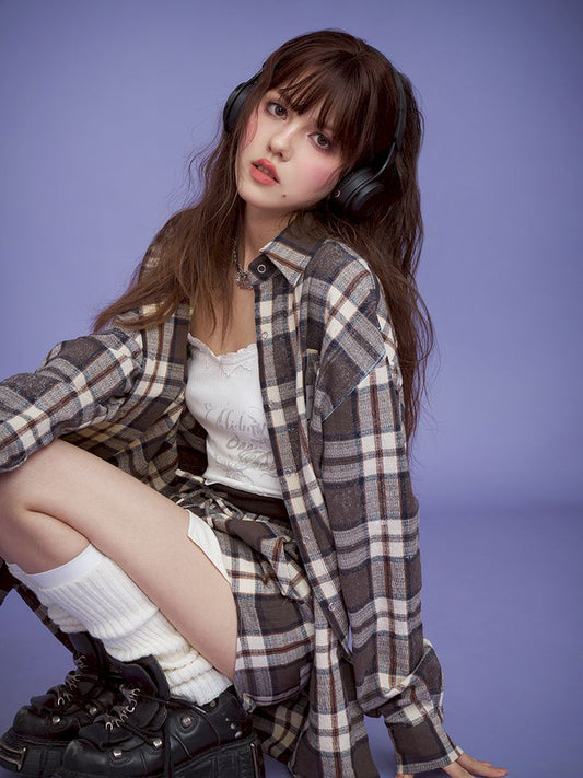 Casual Long Sleeve Shirt Jacket【s0000011670】