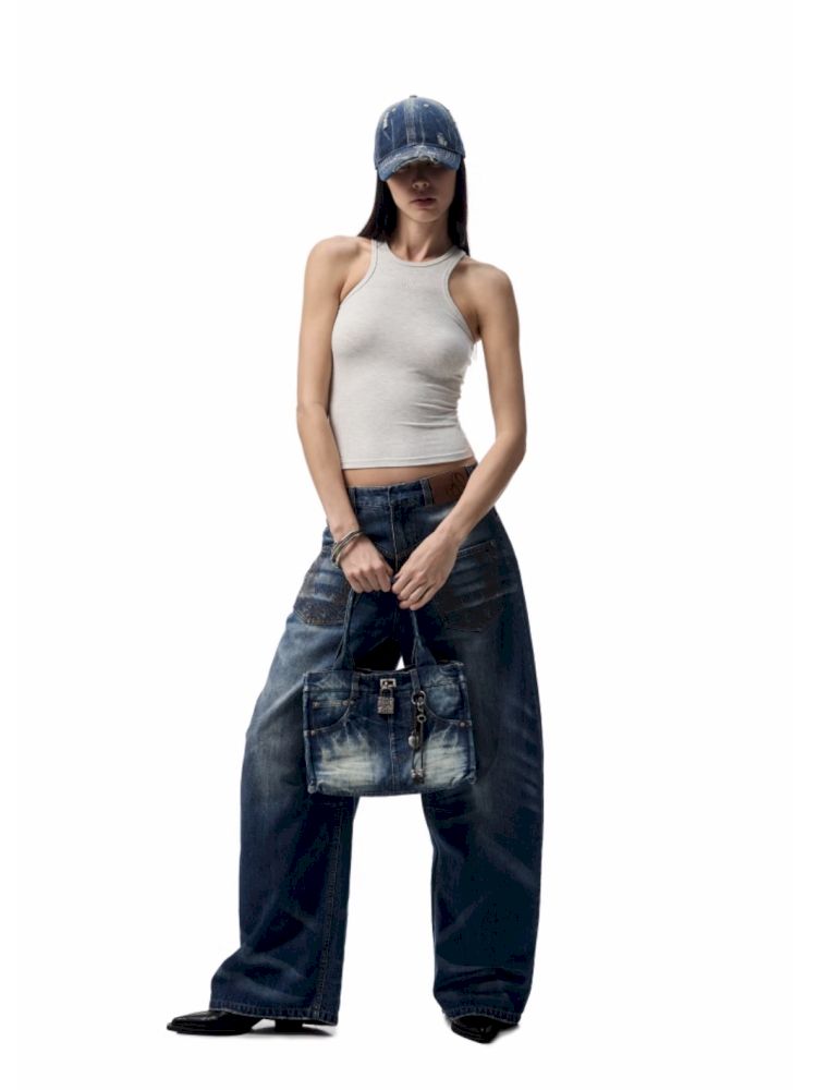 Aged Washed Machete Jeans【s0000012392】