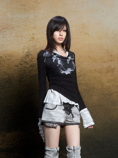 Hanging Neck Early Spring Knit Inner Top【s0000011804】