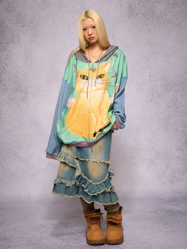 Mysterious Elf Cat Sweatshirt【s0000019144】