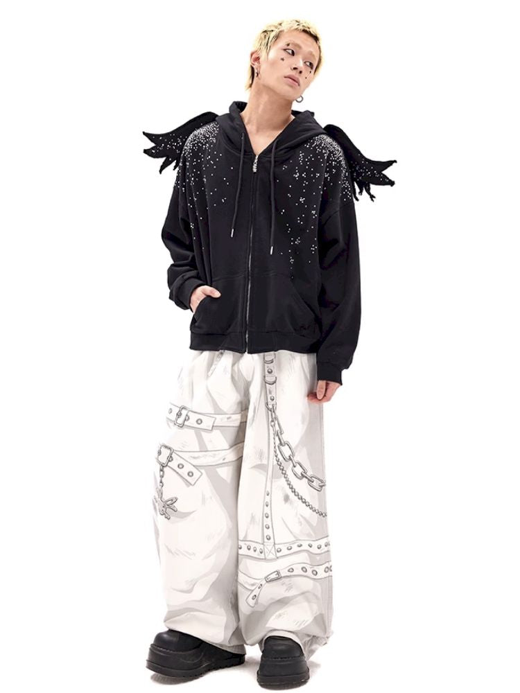 Black Angel Sweatshirt【s0000011792】