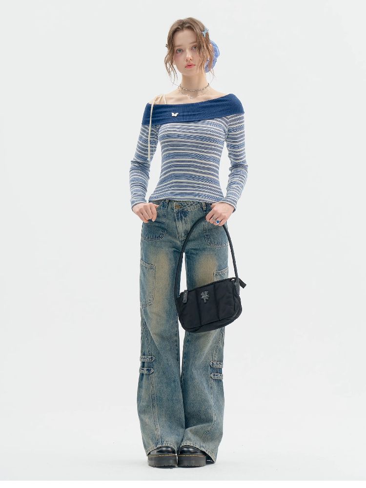 Slash Long Sleeve T-shirt【s0000011517】