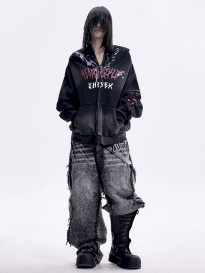 Glove Mask Hooded Sweatshirt【s0000013203】