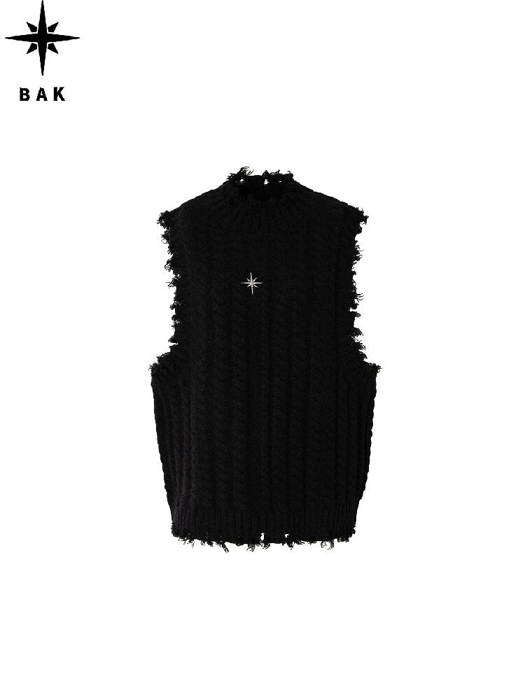 Worn Tassel Braided Silver Top【s0000018544】