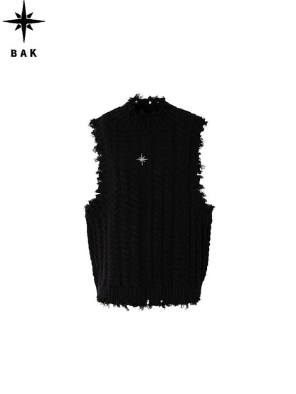 Worn Tassel Braided Silver Top【s0000018544】