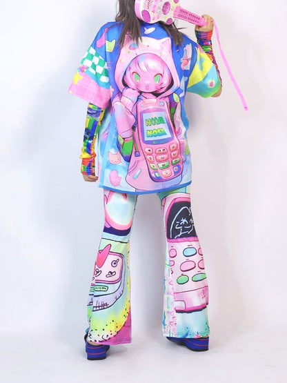 Harajuku wind cartoon tops【s0000013278】