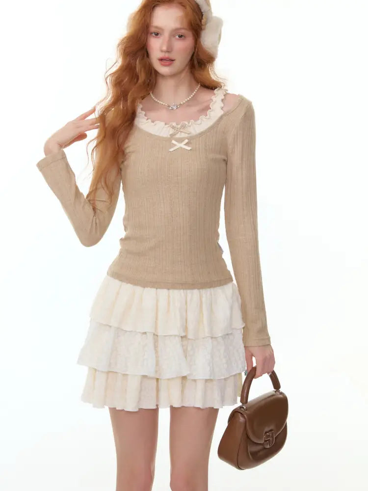 American-Style Knit Top【s0000014351】