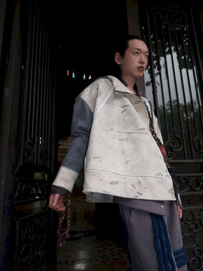 White Knight Fleece Thick Jacket【s0000015149】