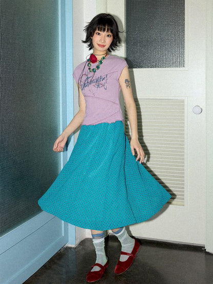 High waist loose umbrella skirt【s0000012280】