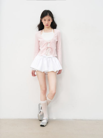 Fake Two Pieces Knit Sweater【s0000011961】