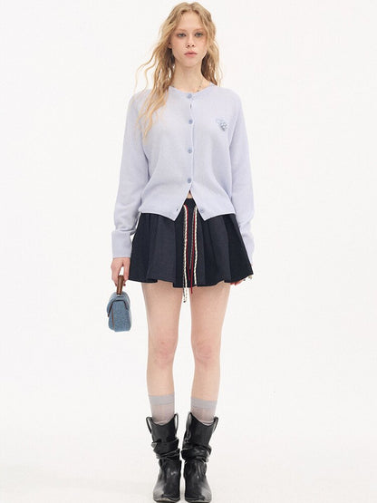 Elasticated Contrast Puffy Skirt【s0000015900】